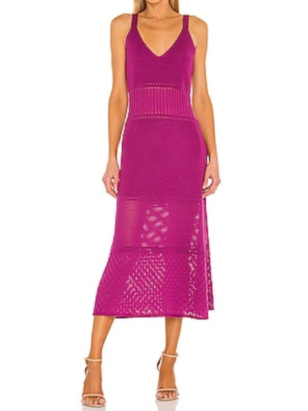 Alexis Rozanna Crochet Knit
MIDI Maxi Dress in Fuchsia
Pink Revolve (small)